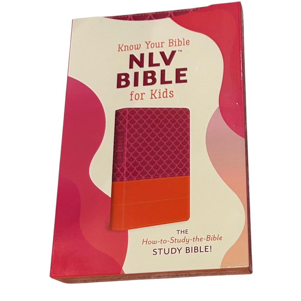 NLV Bible for Kids - Pink and Orange